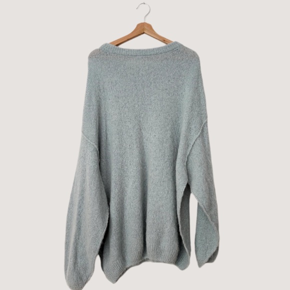 SOLD-Free people angelic alpaca sweater - Picture 4 of 5